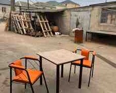 Masa və oturacaqlar