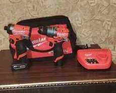 Milwaukee m 12 fuel ikili drel dəsti
