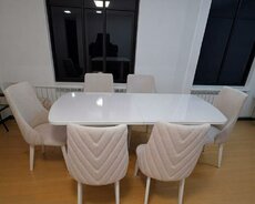 Komfort masa desti Ağ reng ( aytaşı açılan masa)