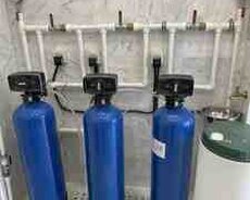 Yumşaldıcı karbon qum filteri