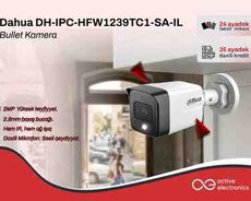 Dahua DH-IPC-HFW1239TC1-SA-IL 2MP IP Kamera (Full Color, Smart Dual Light, Mic, PoE)