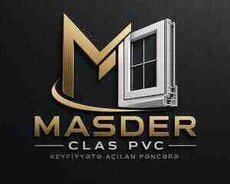 PVC plastik qapı pəncərə