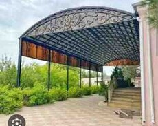 Çardaq, balkon, darvaza