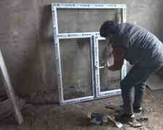 Plastik qapı və pəncərə sifarişi