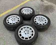 Mercedes W210 şam təkərləri 215, 55 R16