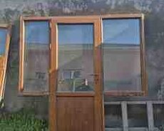 Plastik qapı və pəncərə