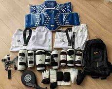 Taekvondo üçün ləvazımatları