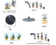 Duş kabinaları üçün ehtiyat hissələri