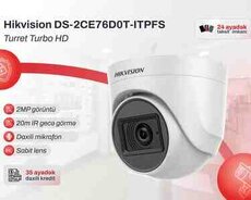 Daxili mikrofonlu kamera Hikvision DS-2CE76D0T-ITPFS