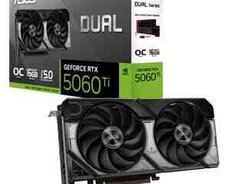 ASUS Dual GeForce RTX 5060Ti 16GB GDDR7 OC Edition