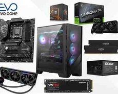 Evo Gaming PC Shadow Pro RTX 5070 Ti 16GB | Ryzen 9 7950X3D | 32GB | 1TB