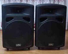 Səs gücləndirici və dinamiklər