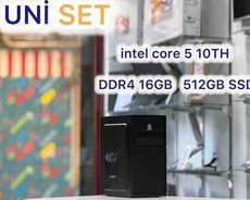 Masaüstü kompüter Core 5 10th ddr4 16gb