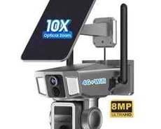 Wi-Fi PTZ kamera 360FHD 12MP, 4K+64GB