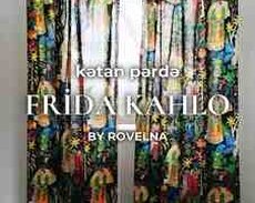 Frida Kahlo dekor pərdə