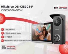 Wi-Fi video domofon ,  monitor Hikvision DS-KİS303-P