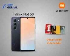 Infinix Hot 50 Sleek Black 256GB, 8GB
