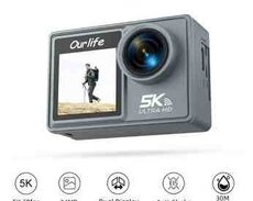 Action kamera 5K Ultra HD Wifi Touchscreen