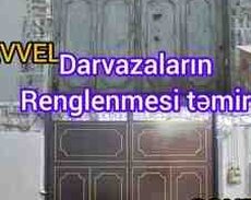 Darvazaların rənglənməsi