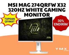 MSI MAG 274QRFW X32 320Hz White Gaming Monitor