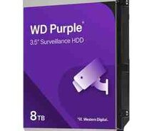 Sərt disk WD Purple 8TB 5460 rpm SATA III 3.5