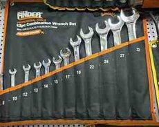 Açar Dəsti 12 Hissəli 8-32 mm Finder