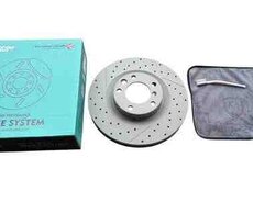 Mercedes G55 və G63 AMG ön və arxa əyləc diskləri