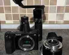 Sony A6500 + 35MM Lens + Ronin Rs3 mini