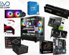 EvoGaming NovaStrike Setup Core i5-14600KF, RTX 5060 Ti 16GB, SSD 1TB, RAM 32GB DDR5