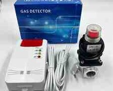 Qaz dedektoru və elektron klapanı
