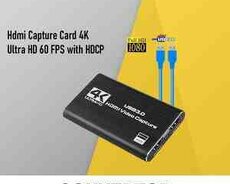 HDMI Capture Card 4K Ultra HD 60 FPS with HDCP