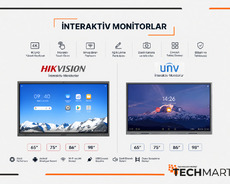 Hikvision və Unv İnteraktiv Monitorlar
