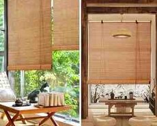 Bambuk pərdə jalüz