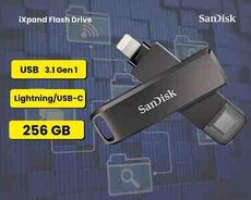 Sandisk Flash Card type c to light 256GB