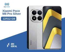 Xiaomi Poco M8 Pro Silver 12GB, 512GB