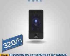 HIKVISION DS-K1T342MFX-E1 üz tanıma barmaq izi terminalı