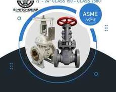 Sürgülü siyirtmə ASME standart