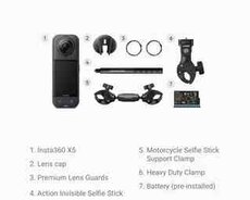 İnsta 360 X5 Moto Bundle