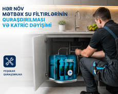 Mətbəx su filtrlərinin quraşdırılması və servis xidməti