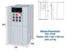 11 kW VFD tezlik çevirici