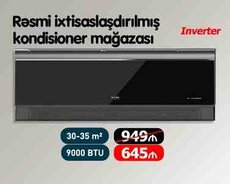 Kondisioner AUX ASW-H09A4, CCBR3DI Black Inverter