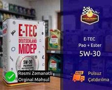 E-Tec Pao + Ester 5W-30 4L