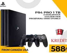 PS4 PRO golden hen