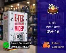 E-Tec Pao + Ester 0W-16 4L