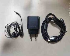 Adapter başlığı, şarj cihazı və qulaqlıq