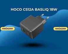 Hoco CS12A Basliq 18w adapter başlığı