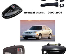 Hyundai accent 2000-6 qapı tutacaqları (ruçka əlcək) satılır