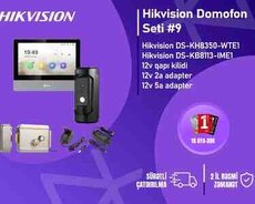 Hikvision DS-KH8350-WTE1 + DS-KB8113-IME1  Premium IP Domofon Seti