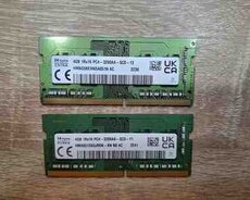 Ram DDR4 4GB 3200 Skhynix Noutbuk
