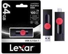 64Gb Type-C Flaş Kart Original Lexar D300 USB3.2